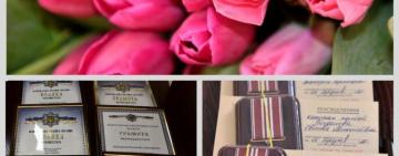 У главку поліції Одещини відзначили жінок-поліцейських 